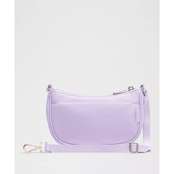 Lululemon City Essentials Mini Shoulder Bag Light Purple Lavender Frost NWT 1L - Picture 6 of 9